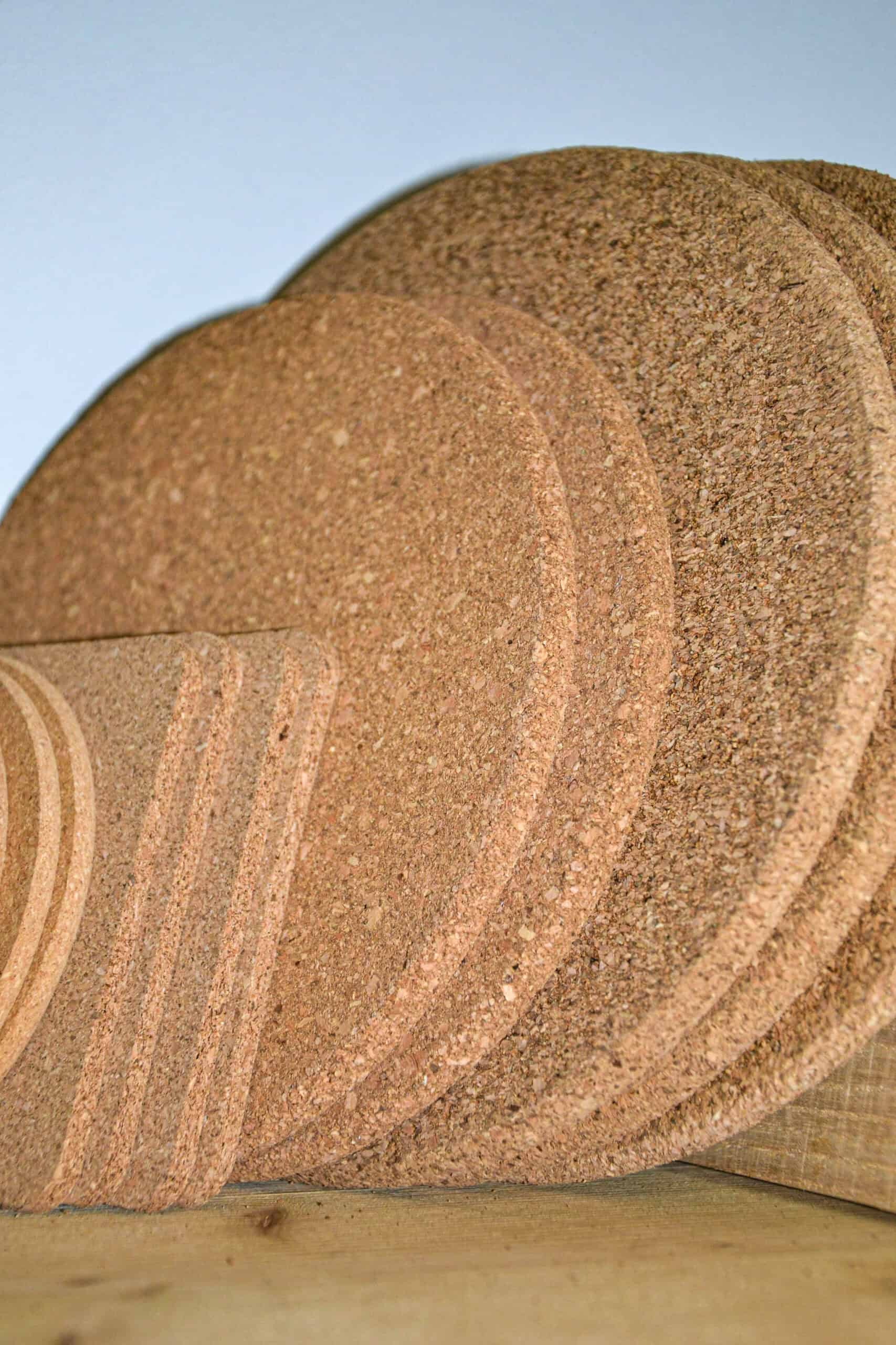 Kork Untersetzer, rund – Bild 5