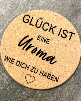 Kork Untersetzer, rund